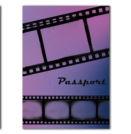Обложка на паспорт «Personal movie»