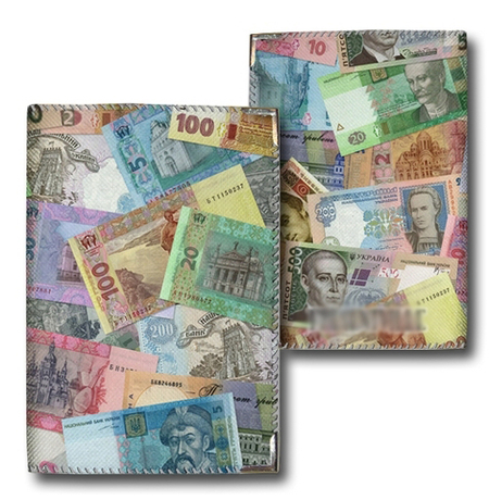 Обложка на паспорт «Деньги»