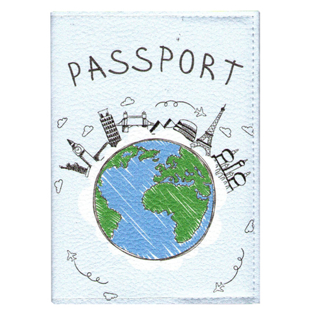 Обложка на паспорт «Travel»