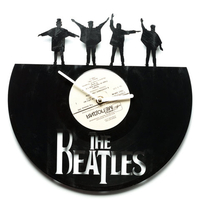 Виниловые часы «The Beatles»
