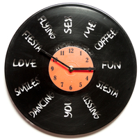 Виниловые часы «It`s time for»
