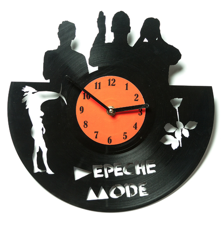 Вініловий годинник "Depeche Mode"