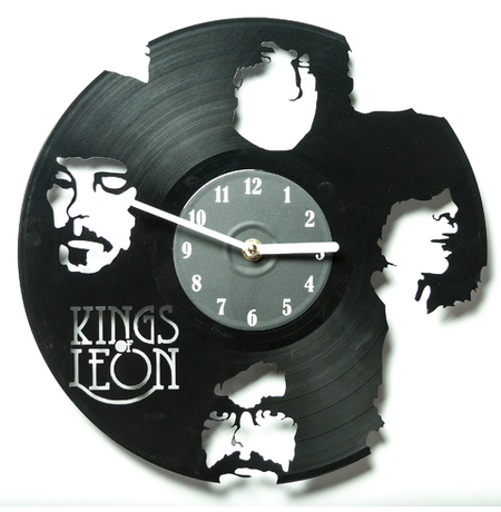 Вініловий годинник "Kings Of Leon"