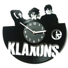 Виниловые часы «Klaxons» купить в интернет-магазине Супер Пуперс