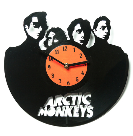 Вініловий годинник "Arctic Monkeys"