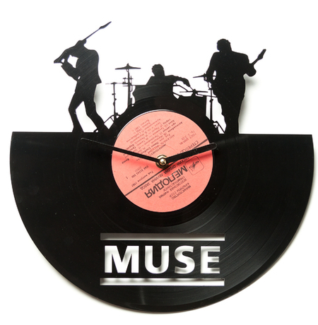 Виниловые часы «Muse»