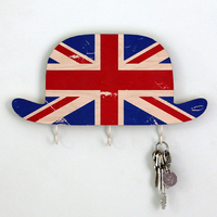 Вешалка-ключница «Котелок Великобритании»