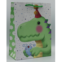 Подарочный пакет «Динозавр», 18x24x9 см Подарочный пакет «Динозавр», 18x24x9 см