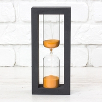 Пісочний годинник «Black-Orange» на 30 хвилин