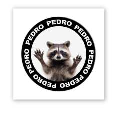3D-стикер "Pedro" купить в интернет-магазине Супер Пуперс