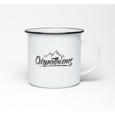 Емальована чашка «Carpathians»