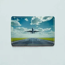 Обложка на пластиковый ID-паспорт «Plane» купить в интернет-магазине Супер Пуперс