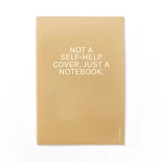 Блокнот «Not a self help cover» купить в интернет-магазине Супер Пуперс