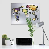 Скретч-карта світу Travel Map, Magnetic World