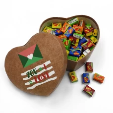 Ассорти жвачек Love is в коробочке «Kraft» купить в интернет-магазине Супер Пуперс