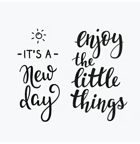 Сет временных тату "Enjoy!"
