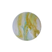 Картина в технике fluid art «Opal»