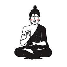 Временная тату «Budda», 12 см купить в интернет-магазине Супер Пуперс