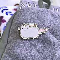 Значок «Кот Единорог»