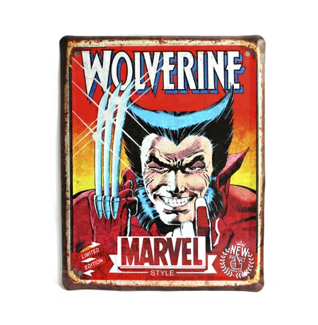 Металлическая табличка «Marvel. Росамаха»