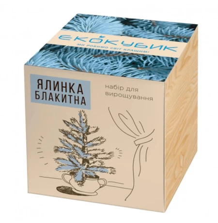 Экокуб Ёлка голубая
