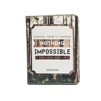 Обкладинка на ID-паспорт «Nothing impossible»