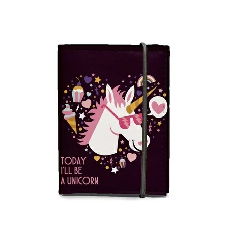 Визитница-кардхолдер «Today I'll be a unicorn»