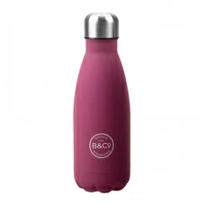 Термобутылка Summit B&Co Thermal Bottle Rubberized Berry, 350 мл