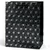 Подарунковий пакет «Geometry» (black&silver) 23х18х10 см