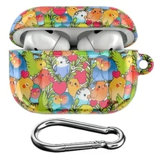 Чохол для Apple AirPods «A parrot in love» придбати в інтернет-магазині Супер Пуперс