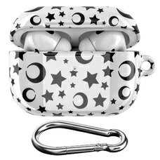 Чехол для Apple AirPods «Black stars»