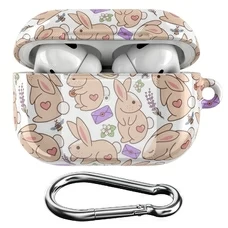 Чохол для Apple AirPods «A pink rabbit with a heart» придбати в інтернет-магазині Супер Пуперс