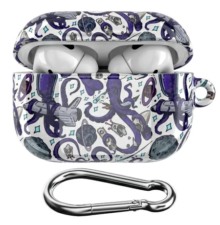 Чехол для Apple AirPods «The space of the octopus»