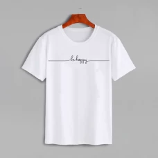 Футболка «Be happy»