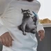 SuperАкція! Світшот "Шкарпеточка", білий