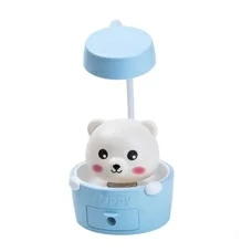 Настольная лампа «Cute pets», голубая купить в интернет-магазине Супер Пуперс