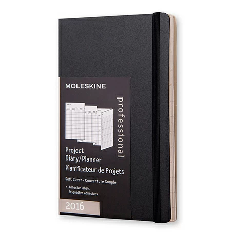 2016 Планировщик проектов Moleskine (карманный)