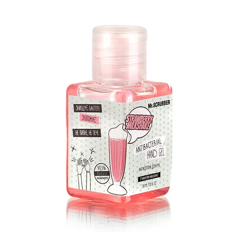 Антисептик для рук Strawberry Milkshake, 30 мл