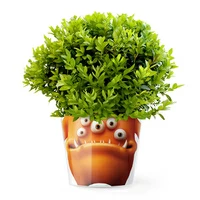 Кашпо MyFacepot «Plant Monster (orange)»