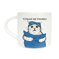 Чашка «Кіт із подушкою»