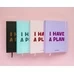 Планер "I have a plan" (eng), лавандовий