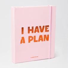 Планер «I have a plan» (eng), розовый купить в интернет-магазине Супер Пуперс