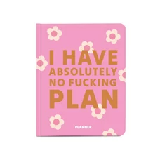 Планер «I have absolutely no plan» розовый купить в интернет-магазине Супер Пуперс