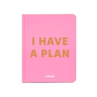 Планер «I have a plan» розовый