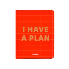 Планер «I have a plan» червоний придбати в інтернет-магазині Супер Пуперс