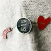 Значок «To the moon and back»