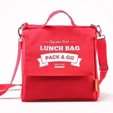 Термосумочка для ланчу "Lunch Bag (Size L+)", червона придбати в інтернет-магазині Супер Пуперс