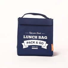 Термосумочка для ланчу "Lunch Bag (Size M)", синя придбати в інтернет-магазині Супер Пуперс