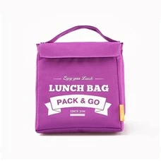 Термо сумочка для ланча «Lunch Bag (Size M)», фиолетовая купить в интернет-магазине Супер Пуперс