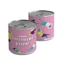 Консерва-свічка «Запалюємо разом!», міні